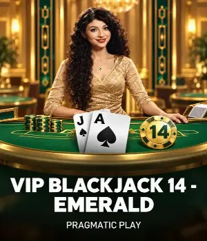 VIP Blackjack 14 - Emerald