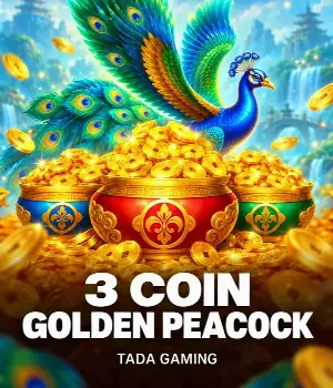 3 Coin Golden Peacock